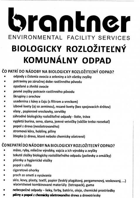 Biologicky rozložiteľný komunálny odpad